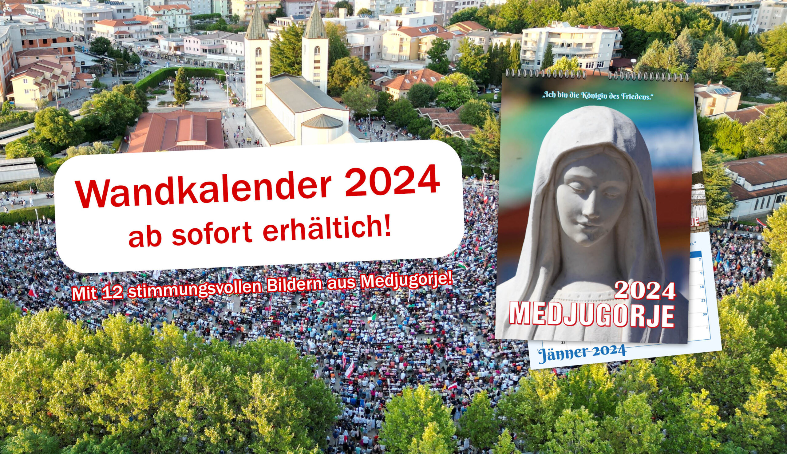 Wandkalender 2024 zum AKTIONSPREIS erhältlich! • Gebetsaktion ...