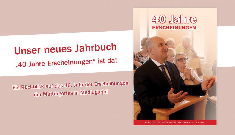 Jahrbuch „40 Jahre Erscheinungen“ ab sofort erhältlich