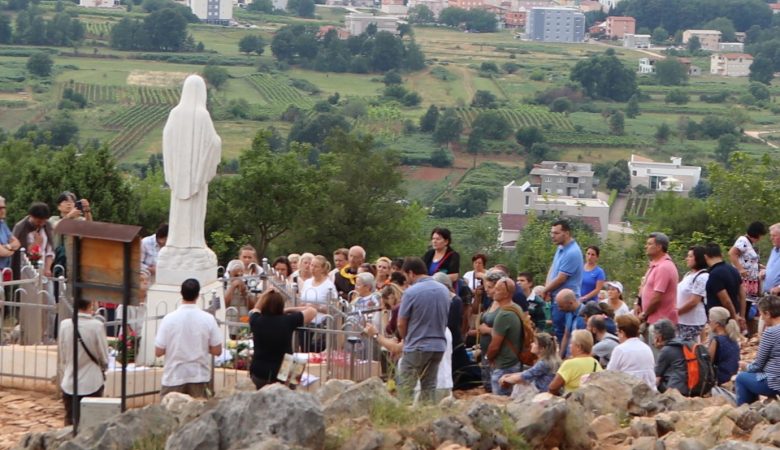 Anhaltend große Pilgerzahlen in Medjugorje