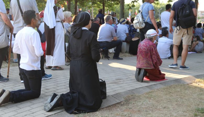 Gebet in Medjugorje