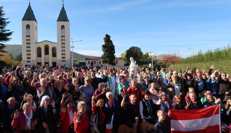 Weihe Österreichs an die Gottesmutter in Medjugorje