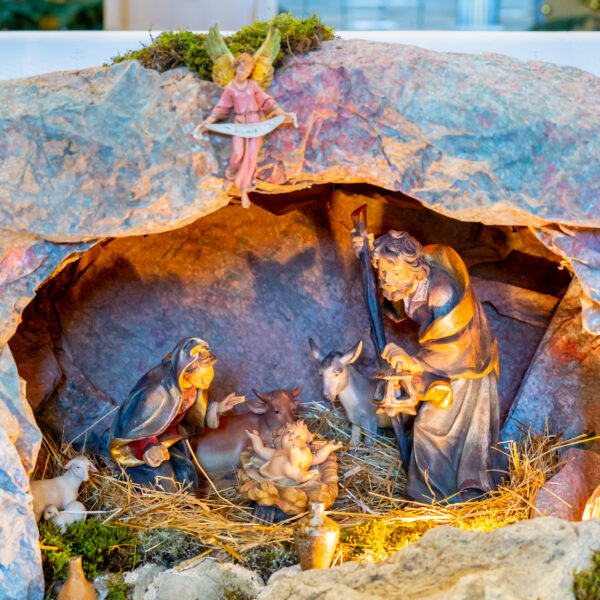 Mit Maria zu Jesus: Euch allen ein gesegnetes Weihnachtsfest“