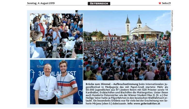 Brücke zum Himmel – Kronenzeitung