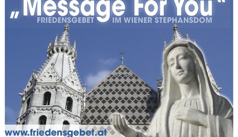 Friedensgebet am 27. September im Wiener Stephansdom